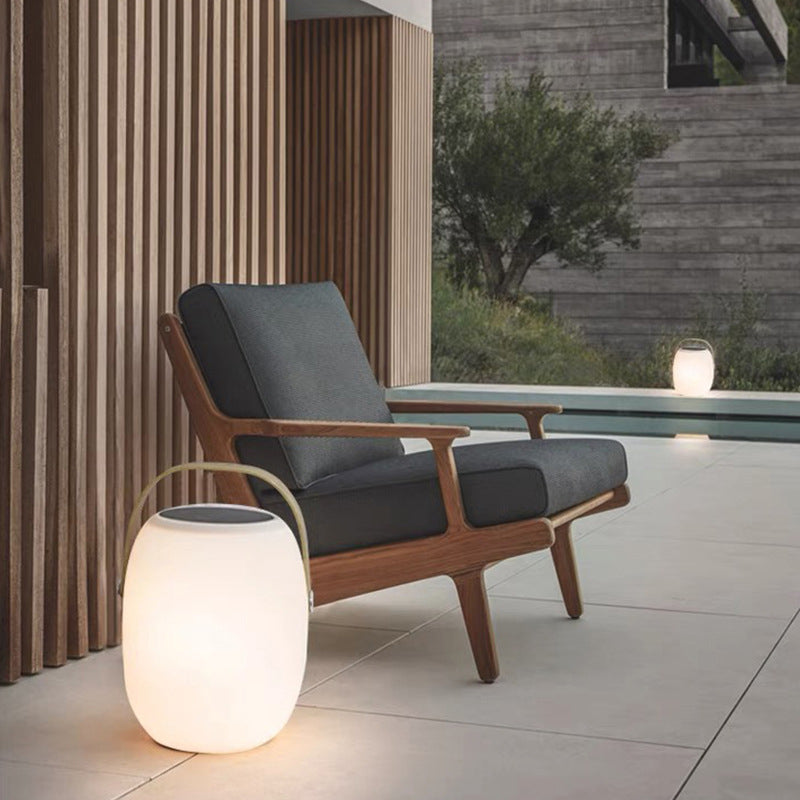 Solar PE Portable Basket LED Light Outdoor Waterproof Decorative Lamp-Orizon Depot