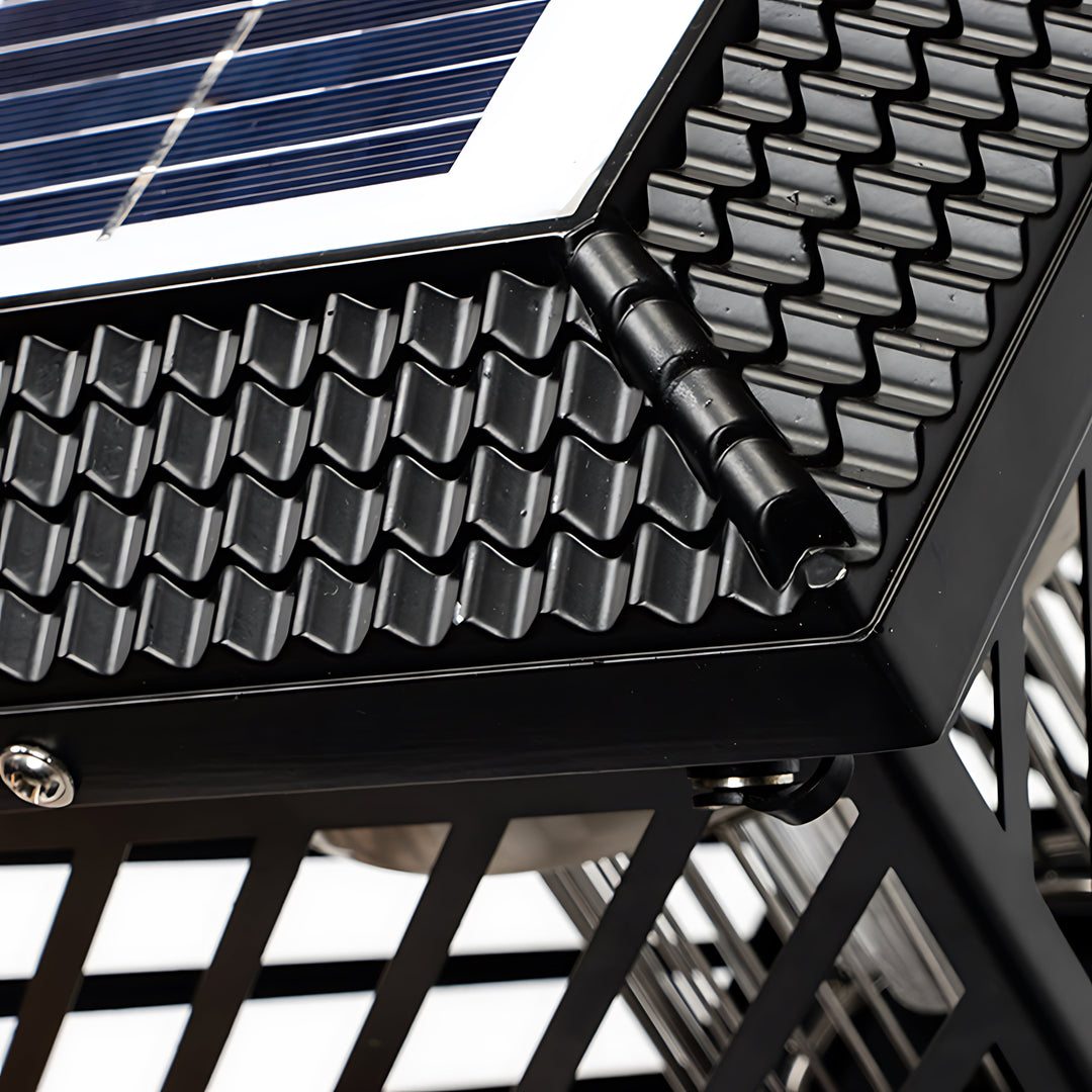 Solar-Powered Waterproof Stainless Steel Black Landscape Pathway Light-Orizon Depot