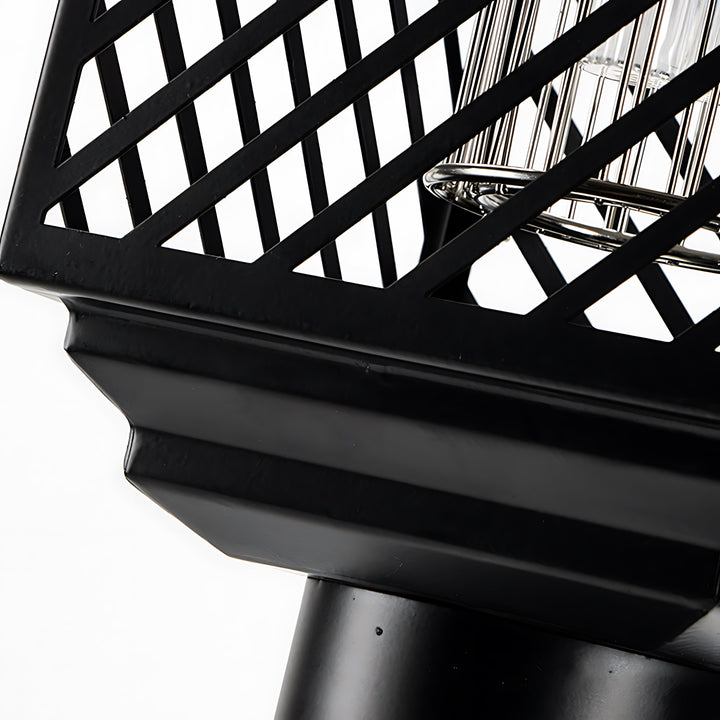 Solar-Powered Waterproof Stainless Steel Black Landscape Pathway Light-Orizon Depot