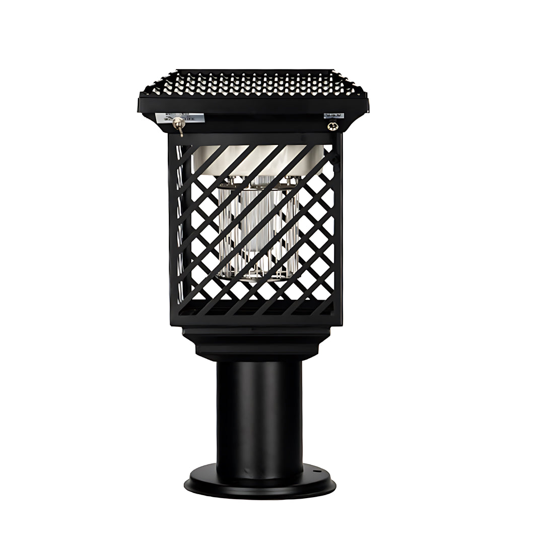 Solar-Powered Waterproof Stainless Steel Black Landscape Pathway Light-Orizon Depot