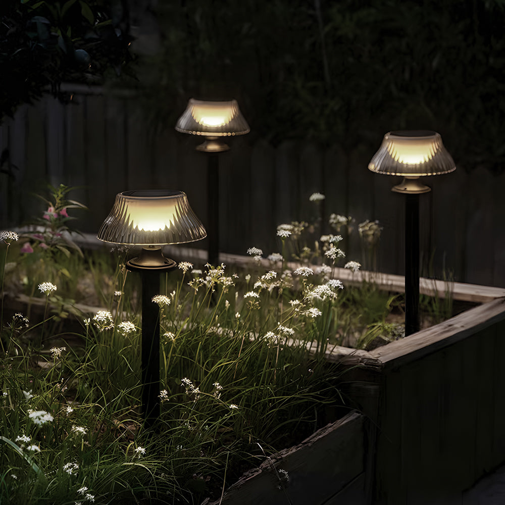 Solar-Powered Waterproof Vintage-Style Lawn Stake Pathway Light-Orizon Depot