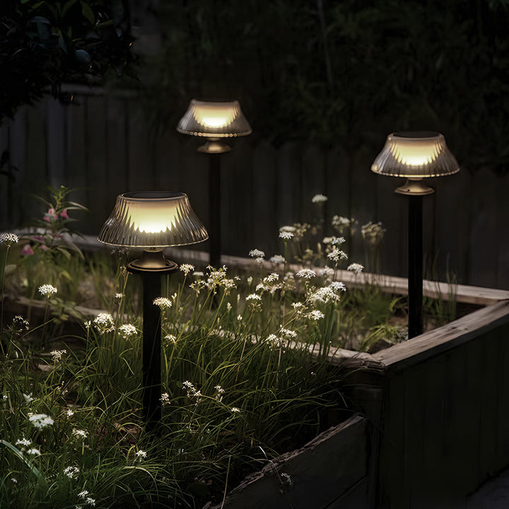 Solar-Powered Waterproof Vintage-Style Lawn Stake Pathway Light-Orizon Depot