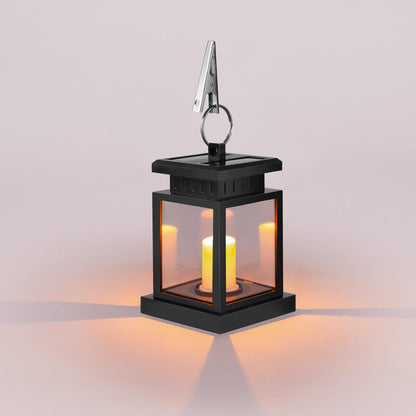 Solar Retro Candle Lantern LED Outdoor Hanging Lamp-Orizon Depot