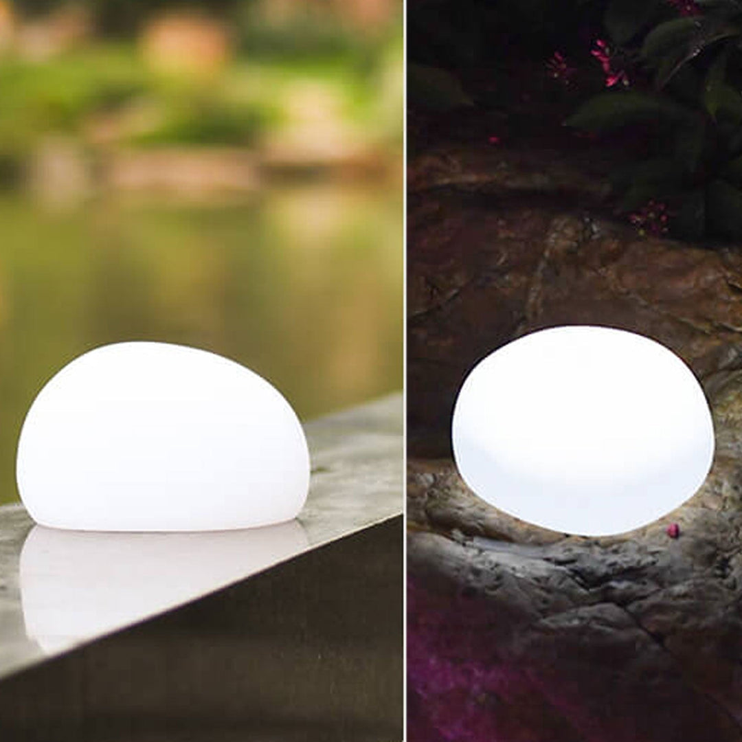 Solar Waterproof PE Spherical LED Lawn Light For Outdoor-Orizon Depot