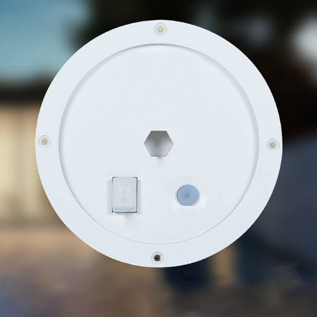 Solar Waterproof PE Spherical LED Lawn Light For Outdoor-Orizon Depot