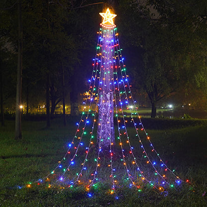 Star Waterfall Light Christmas Meteor Lights LED String Lamp-Orizon Depot
