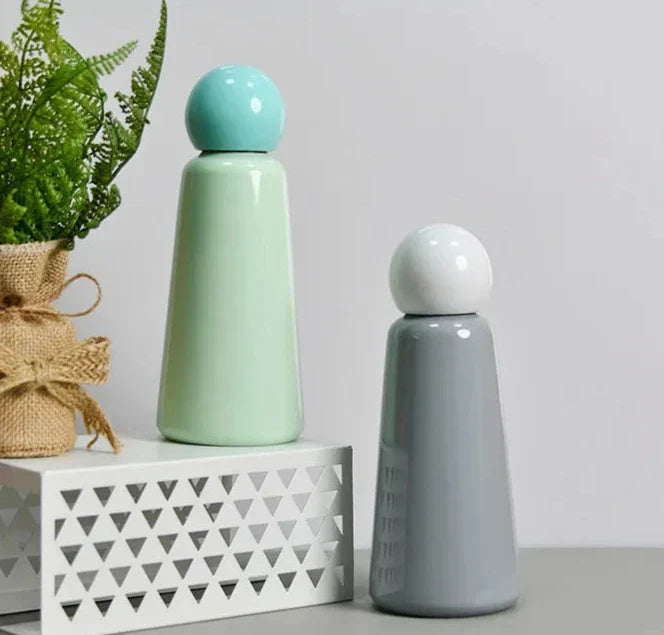 Steel Two-Tone Water Bottle for Stylish Hydration-Orizon Depot