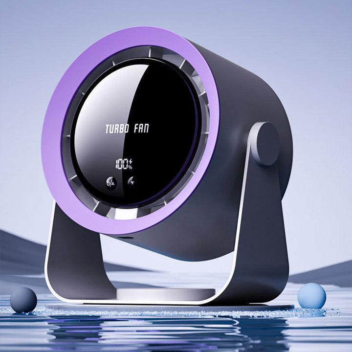 Compact Strong Wind Desktop Fan for Efficient Cooling-Orizon Depot