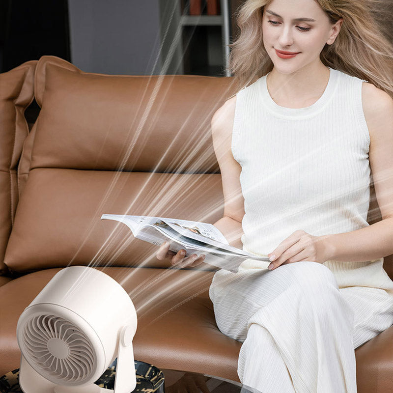 Compact Strong Wind Desktop Fan for Efficient Cooling-Orizon Depot