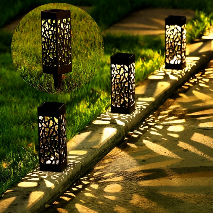 Solar Garden Lights – Easy Installation, Weatherproof, Automatic Outdoor Lighting-Orizon Depot