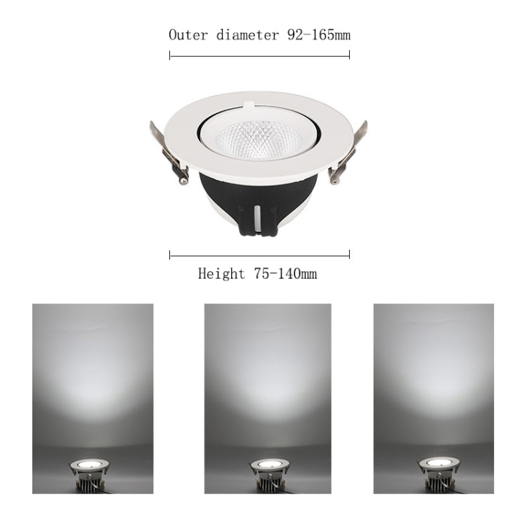 35W Cutout 150mm LED Full Spectrum Plant Growth Light-Orizon Depot