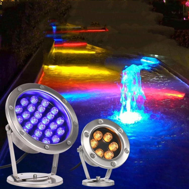 LED Underwater Light for Pool, Fish Pond, Fountain - 18W Waterproof-Orizon Depot