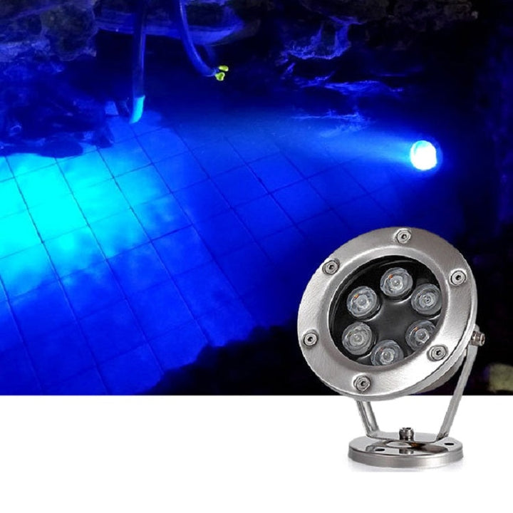 LED Underwater Light for Pool, Fish Pond, Fountain - 18W Waterproof-Orizon Depot
