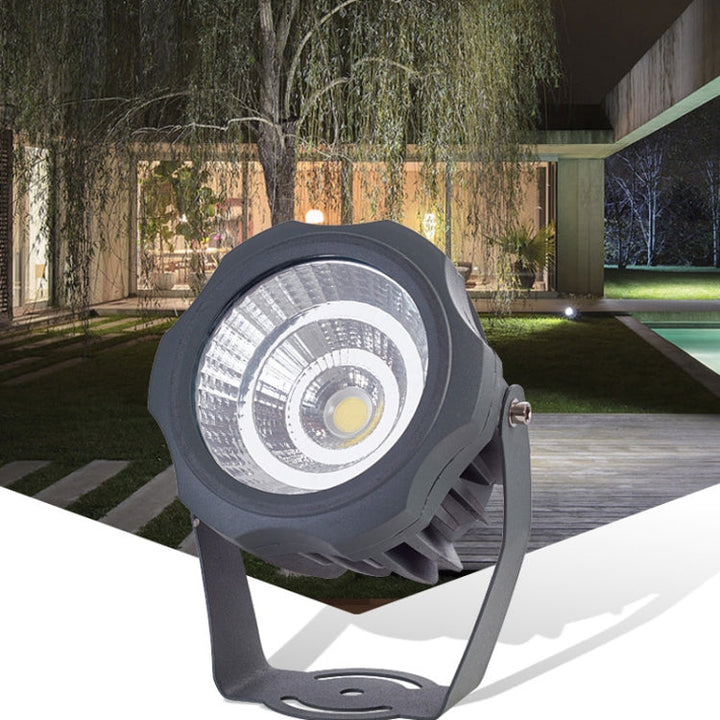 LED Floodlight COB Outdoor Waterproof Spotlight for Garden, 30W, 4 Colors-Orizon Depot