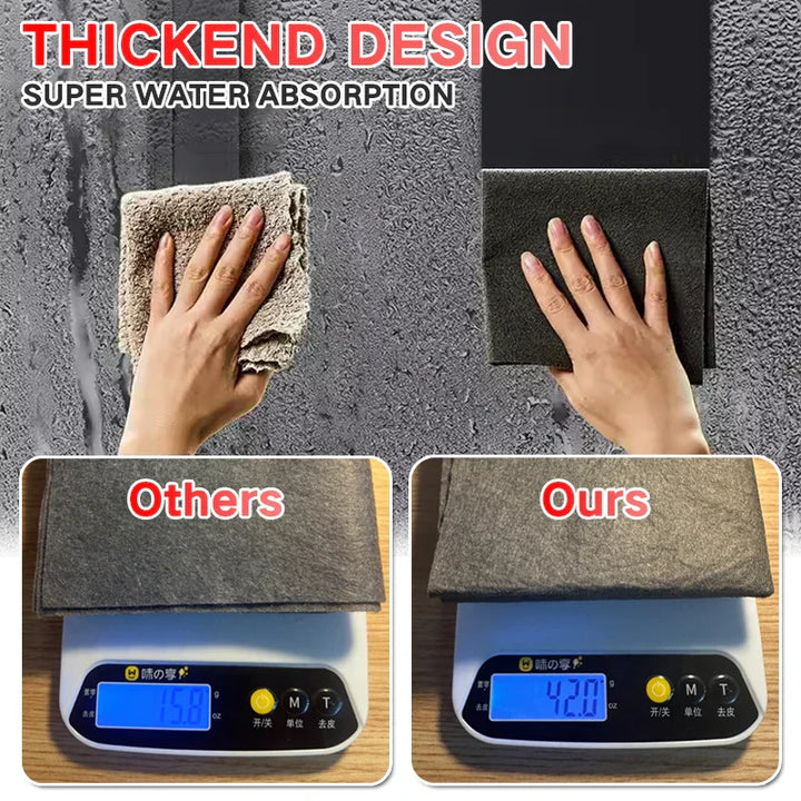 Thickened Microfiber Cleaning Cloth - Streak Free & Reusable-Orizon Depot