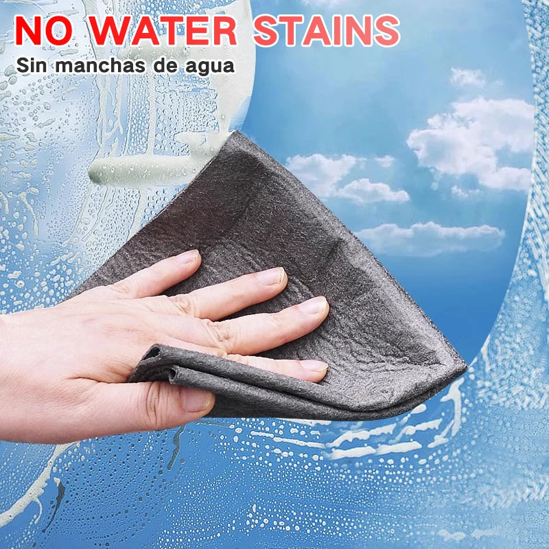 Thickened Microfiber Cleaning Cloth - Streak Free & Reusable-Orizon Depot