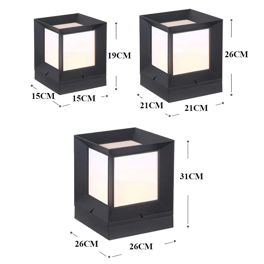 Outdoor Tor Floor Lamp - Stylish Lighting for Patios and Gardens-Orizon Depot