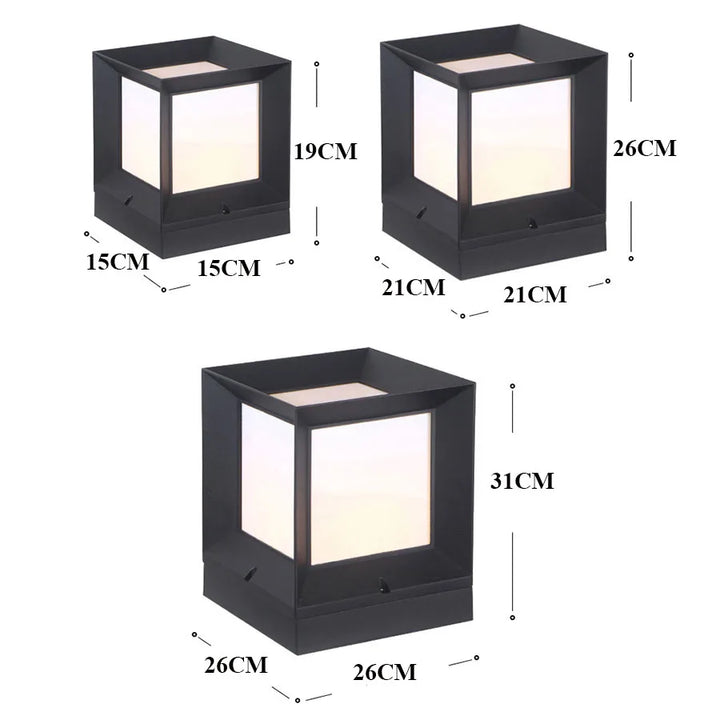 Outdoor Tor Floor Lamp - Stylish Lighting for Patios and Gardens-Orizon Depot
