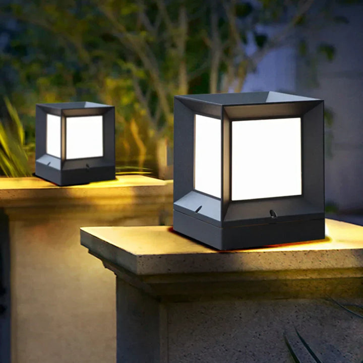 Outdoor Tor Floor Lamp - Stylish Lighting for Patios and Gardens-Orizon Depot