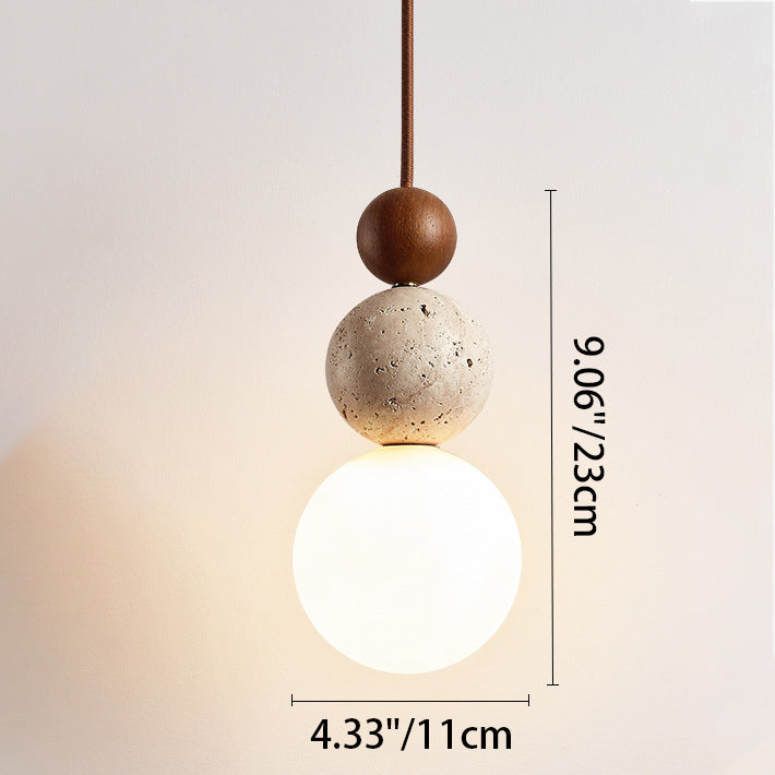 Traditional Japandi Multi Orb Hanging Lamp for Modern Homes-Orizon Depot