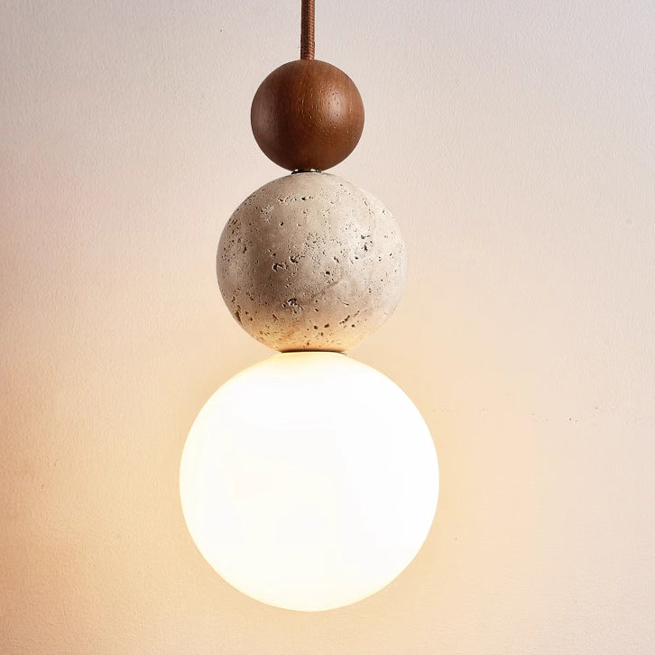 Traditional Japandi Multi Orb Hanging Lamp for Modern Homes-Orizon Depot