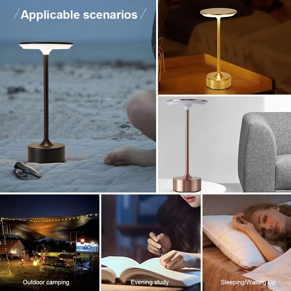 USB Rechargeable LED Touch Sensor Table Lamp-Orizon Depot