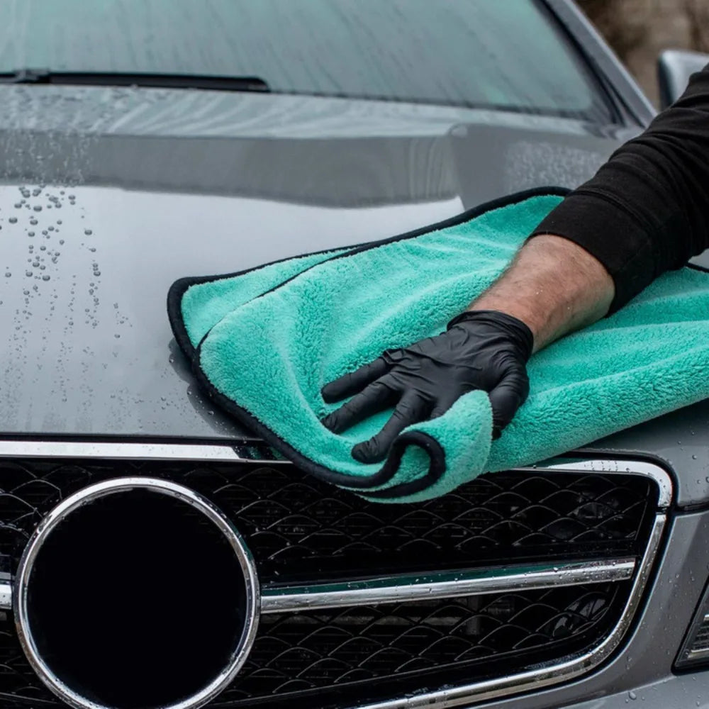 Ultra Absorbent Microfiber Car Towel for Detailing 38x38cm-Orizon Depot