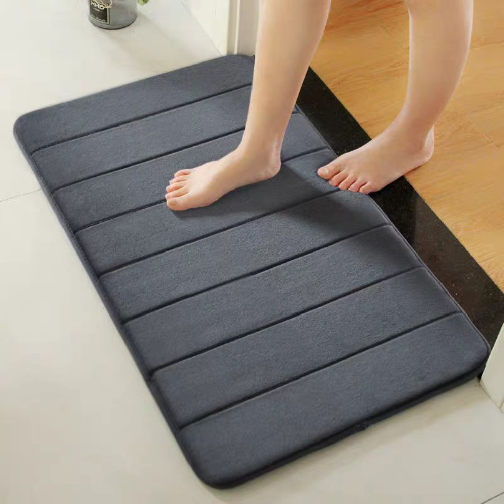 Soft Absorbent Bath Mat | Non-Slip & Quick-Dry Feature