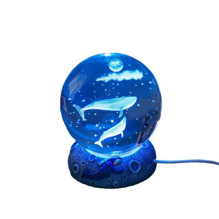 Underwater World Crystal Ball Night Light for Relaxing Ambiance-Orizon Depot
