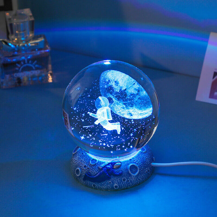 Underwater World Crystal Ball Night Light for Relaxing Ambiance-Orizon Depot