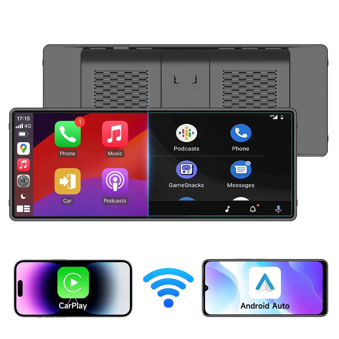 Universal 10.26-Inch Wireless CarPlay Android Auto Multimedia Player-Orizon Depot