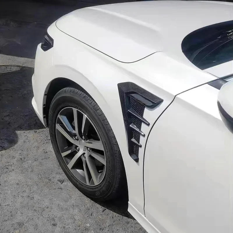 Universal Car Hood Vents Air Intake Scoop Carbon Fiber Look-Orizon Depot