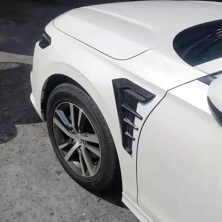 Universal Car Hood Vents Air Intake Scoop Carbon Fiber Look-Orizon Depot