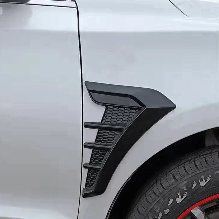 Universal Car Hood Vents Air Intake Scoop Carbon Fiber Look-Orizon Depot