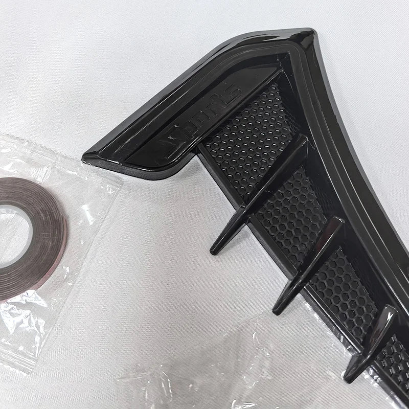 Universal Car Hood Vents Air Intake Scoop Carbon Fiber Look-Orizon Depot