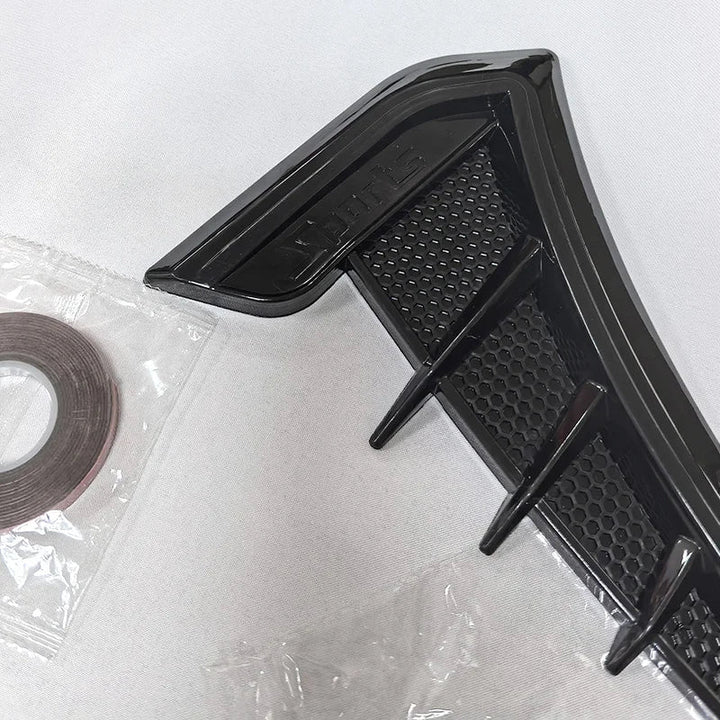 Universal Car Hood Vents Air Intake Scoop Carbon Fiber Look-Orizon Depot