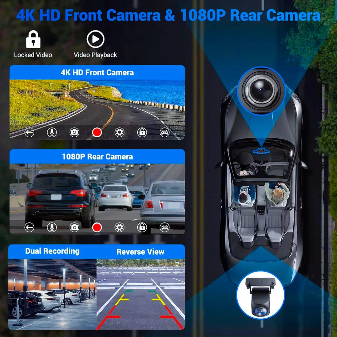 Universal Wireless CarPlay and Android Auto Car Stereo Head Unit-Orizon Depot