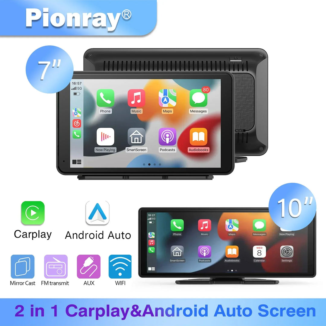 Universal Wireless CarPlay and Android Auto Car Stereo Head Unit-Orizon Depot