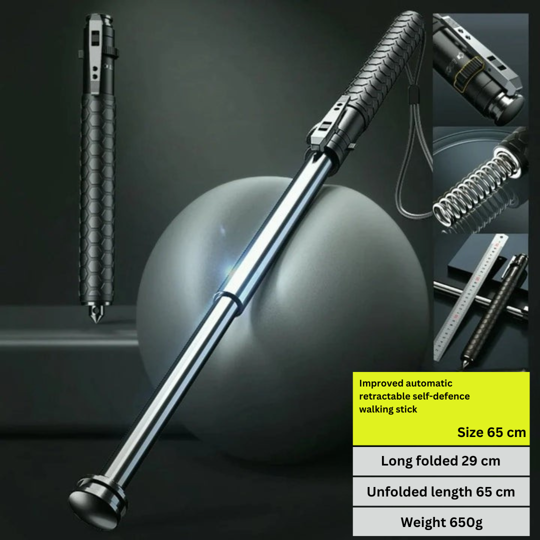 Self-Defense Walking Stick for Hiking and Urban Safety-Orizon Depot