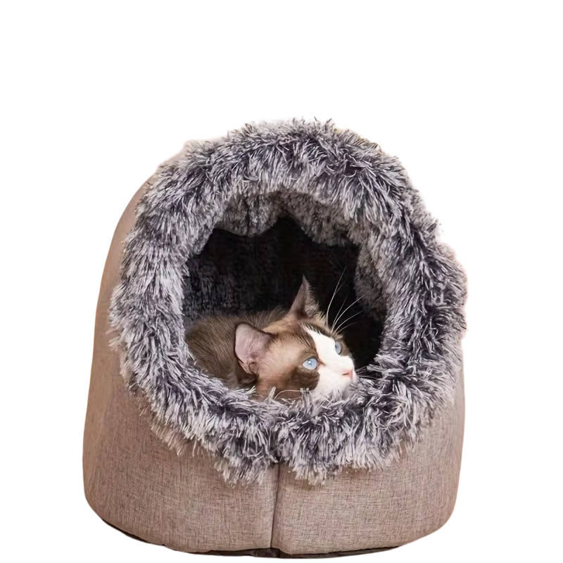 Cozy Winter Cat Bed for Ultimate Comfort and Warmth