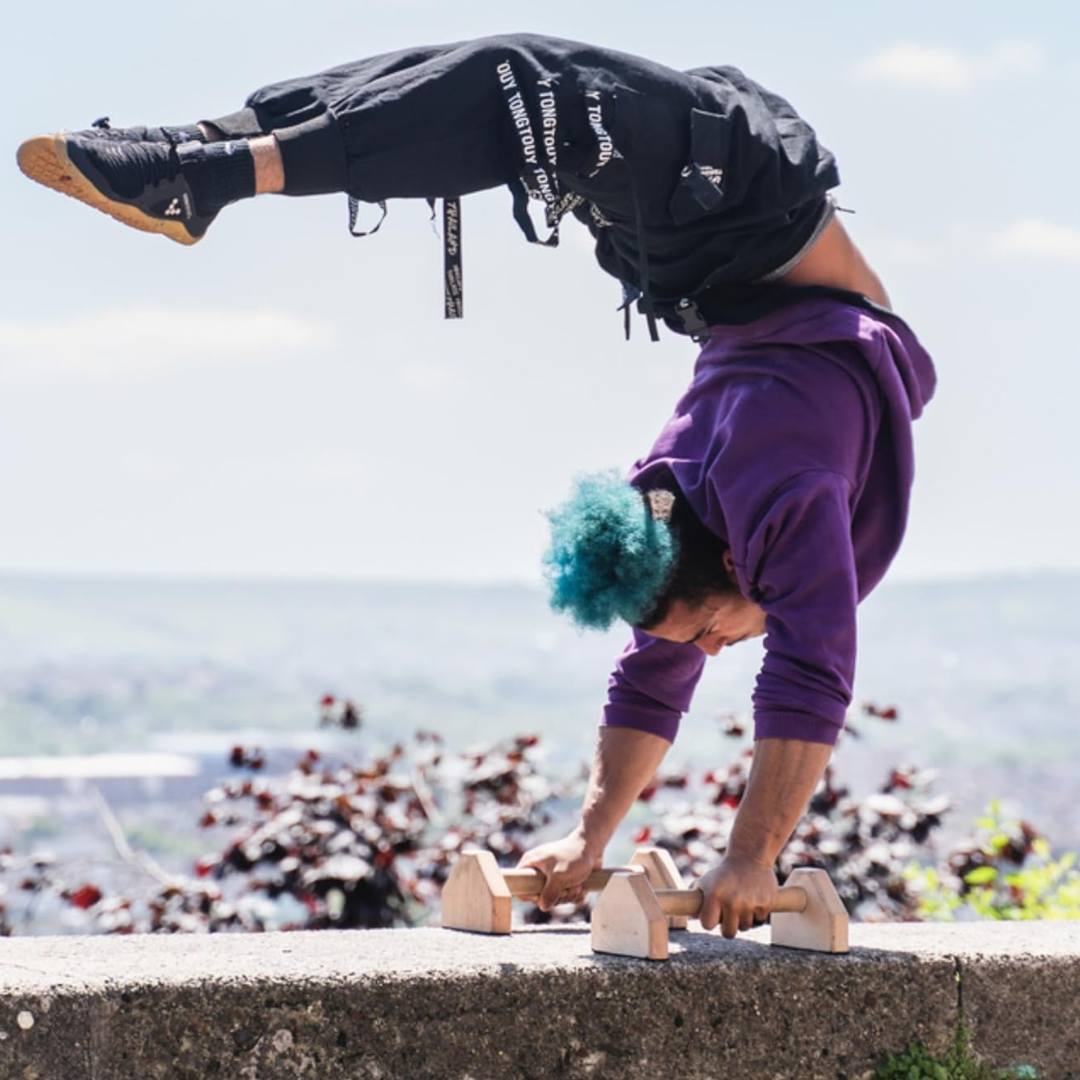 Sturdy Push-Up Stands for Calisthenics Training and Fitness-Orizon Depot