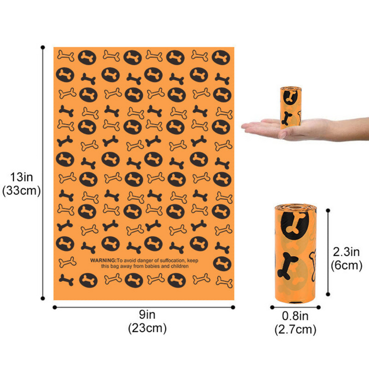 Eco-Friendly Dog Poop Bags with Convenient Dispenser-Orizon Depot