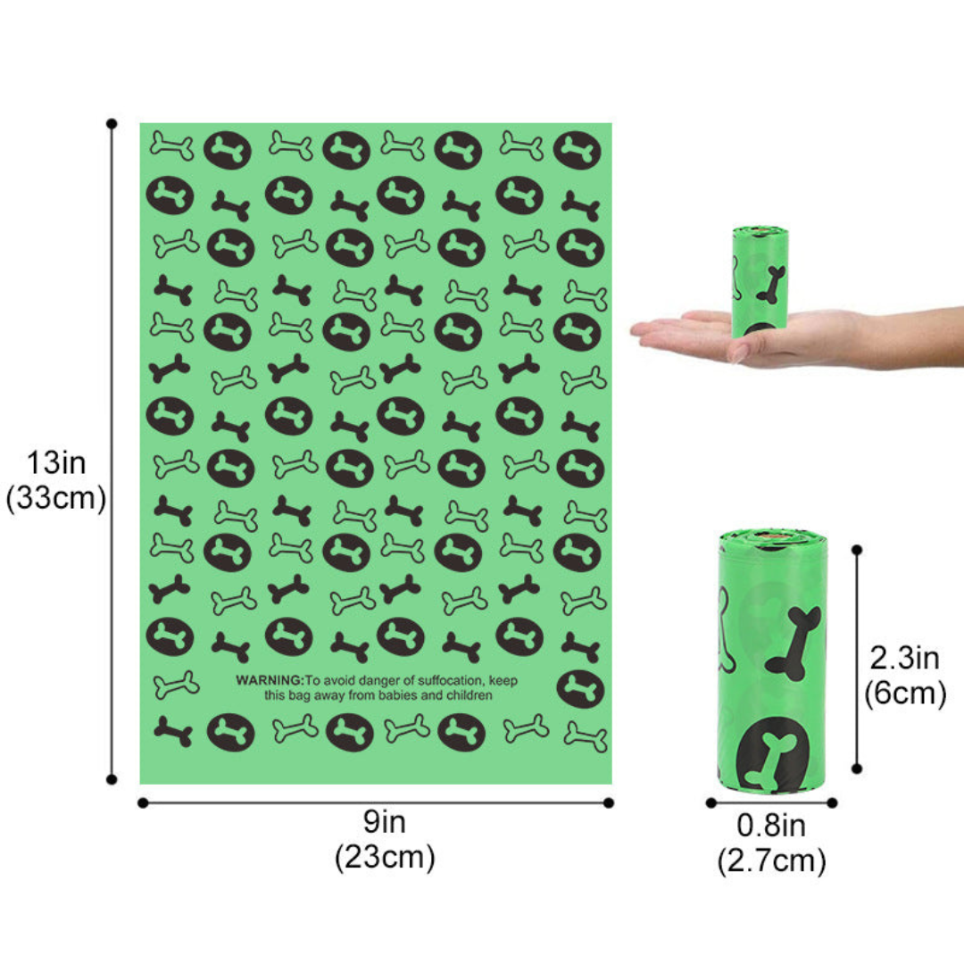 Eco-Friendly Dog Poop Bags with Convenient Dispenser-Orizon Depot