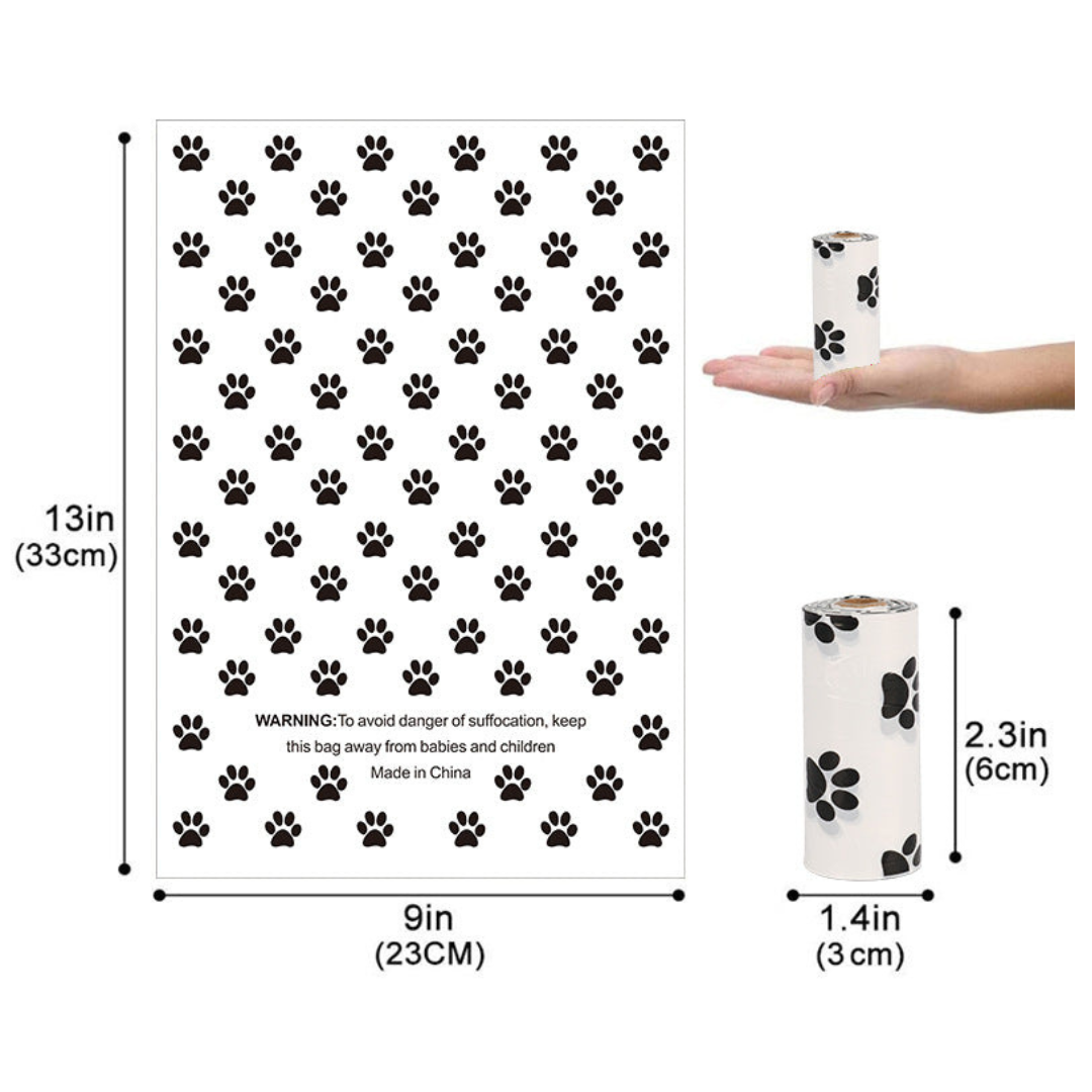 Eco-Friendly Dog Poop Bags with Convenient Dispenser-Orizon Depot