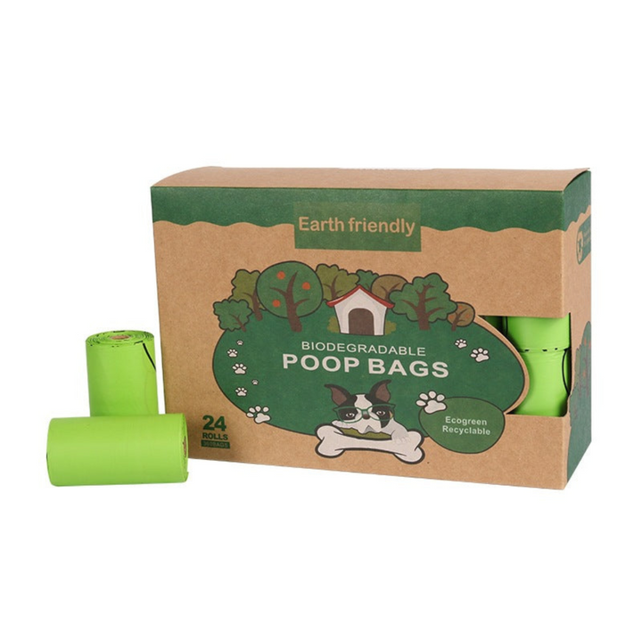 120 Biodegradable Dog Poop Bags with Dispenser-Orizon Depot