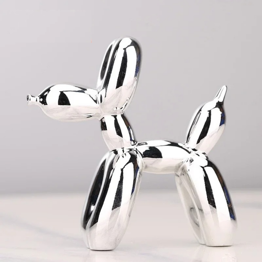 Balloon Dog Sculpture - Unique Home Decor Art Piece-Orizon Depot