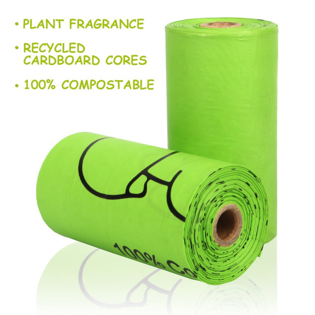 120 Biodegradable Dog Poop Bags with Dispenser-Orizon Depot