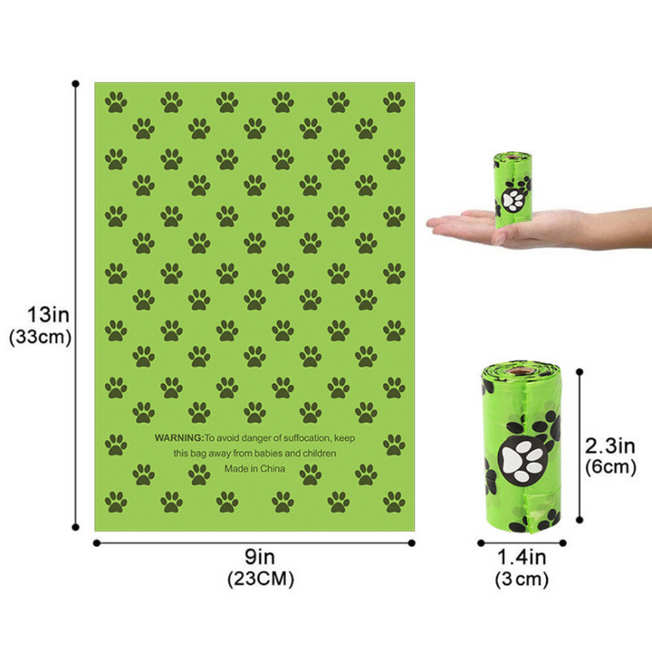 Eco-Friendly Dog Poop Bags with Convenient Dispenser-Orizon Depot