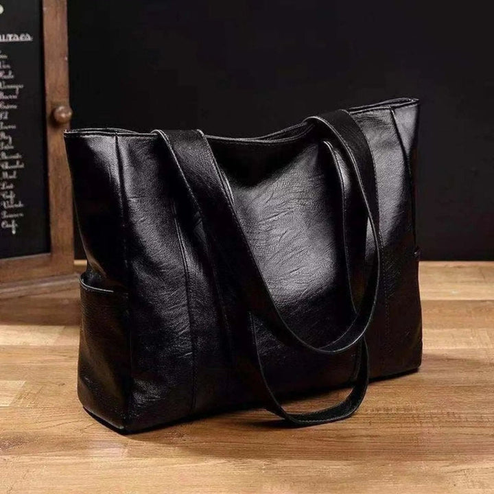 Stylish Leather Shoulder Bag with Vintage Design and Sleek Finish-Orizon Depot