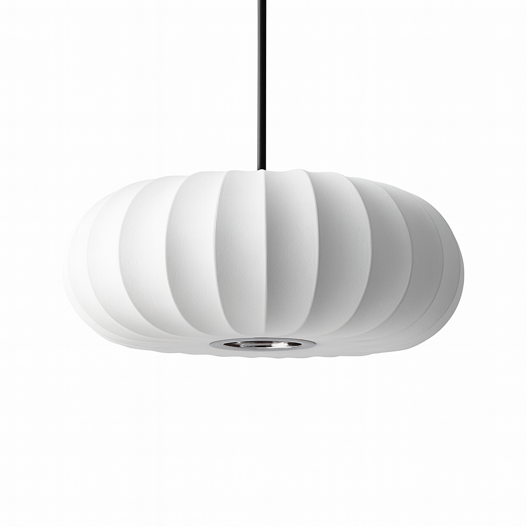 Verona Silk Pendant Light for Modern Interiors-Orizon Depot